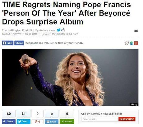 Beyoncè album a sorpresa: recensione spietata #sfrantaghirò by Dave