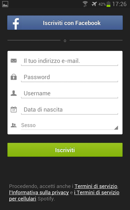 Spotify: ora gratis anche da smartphone/tablet.