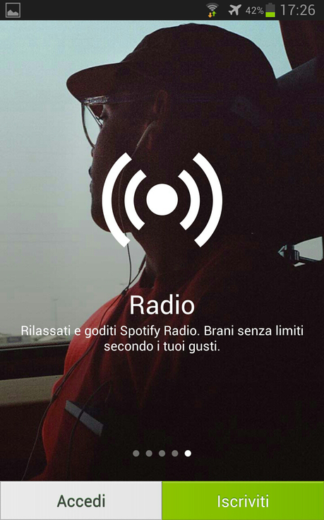 Spotify: ora gratis anche da smartphone/tablet.