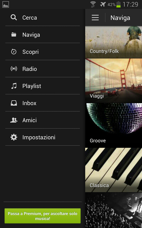Spotify: ora gratis anche da smartphone/tablet.