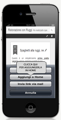 IOS: Ristorazione con Ruggi su IPHONE E IPAD