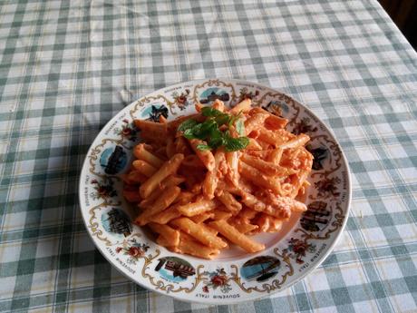 Penne al salmone