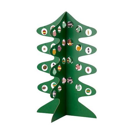 SNÖMYS Albero di Natale con 48 decorazioni IKEA Un albero di Natale perfetto se hai poco spazio e vuoi evitare di raccogliere gli aghi di pino!