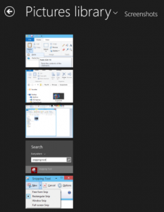 screenshots3 233x300 5 Modi per effettuare velocemente Screenshot su Windows 8 8.1!