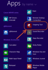 snipping tool3 207x300 5 Modi per effettuare velocemente Screenshot su Windows 8 8.1!