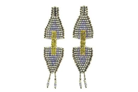 Mosaicum Double Freccia Earrings low