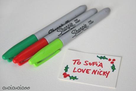 Reusable fabric gift bags from freebie bags