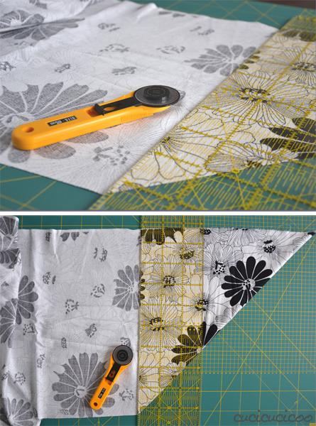 Furoshiki Japanese gift wrapping from a square of fabric