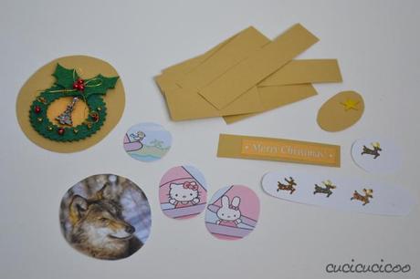 Tutorial: Make upcycled gift tags from old cards