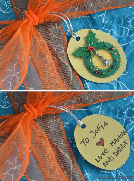 Tutorial: Make upcycled gift tags from old cards