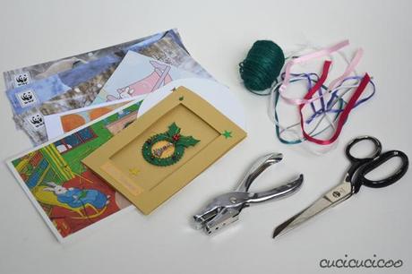 Tutorial: Make upcycled gift tags from old cards