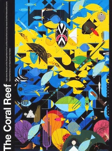 GLI INCREDIBILI POSTERS DI CHARLEY HARPER CON STRAORDINARI PATTERNS