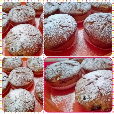 MAXI MUFFIN;PERA,RICOTTA E CIOCCOLATO