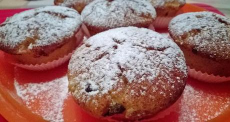 MAXI MUFFIN;PERA,RICOTTA E CIOCCOLATO