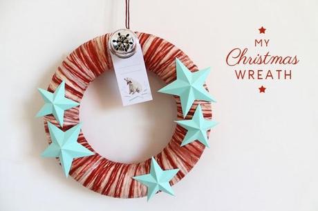 DIY Paper Christmas wreath ● Ghirlanda di Natale DIY