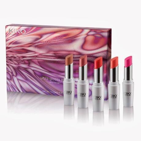 kiko digital emotion Ultra Glossy Stylo Lipstick Set