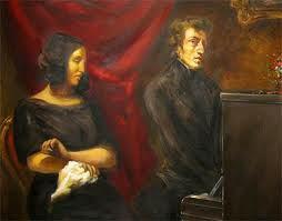 il ritratto di Chopin e George Sand dipinto da Delacroix