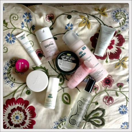 Talking about: all my skincare products