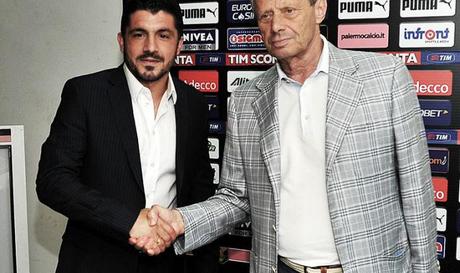 Parla Zamparini; per Gattuso metto la mano sul fuoco e gli darei il mio portafoglio