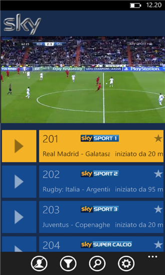  Sky Go DISPONIBILE UFFICIALMENTE per WP8   link download