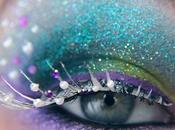 make-up delle feste: glitter look diva