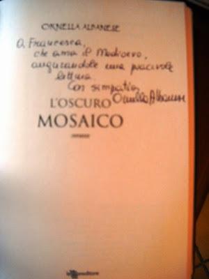 'L'OSCURO MOSAICO' DI ORNELLA ALBANESE AUTOGRAFATO