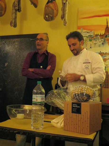 Il panettone artigianale a lievitazione naturale di Pietro Macellaro,una serata da Botteghelle65