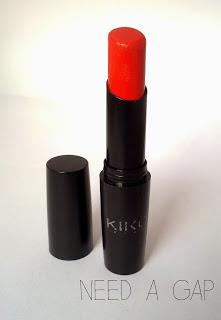 Kiko Ultra Glossy Stylo #808 Fire Red || Review+Swatches