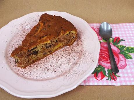 Torta di mele e cioccolato