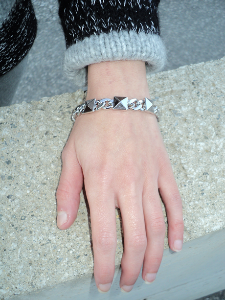Sneakers Con Borchie CRIME bechic-studs-bracciale