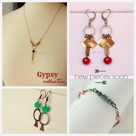 {Gypsy collection} a preview of new jewelry: geometries and touch of colors