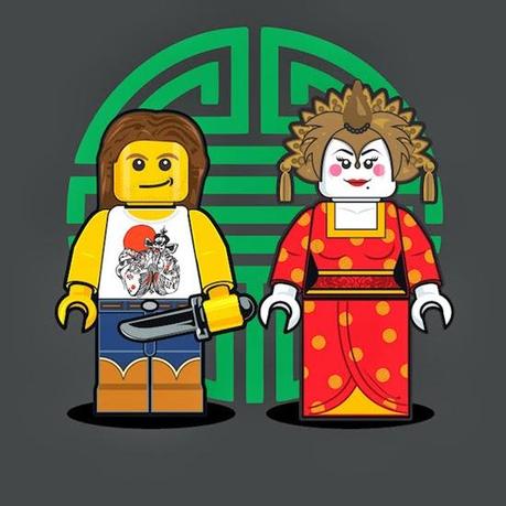 Personaggi dei film in stile LEGO