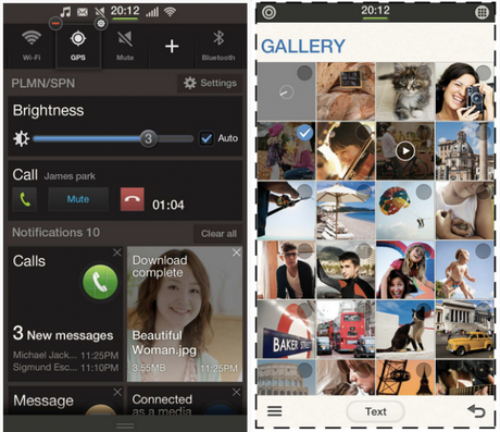 Schermata 2013 12 19 alle 22.12.14 614x531 Samsung e i primi smartphone con Tizen: ecco gli screenshot del nuovo OS