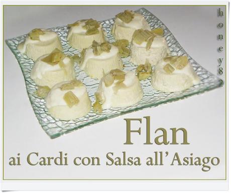 FLAN DI CARDI CON SALSA ALL'ASIAGO