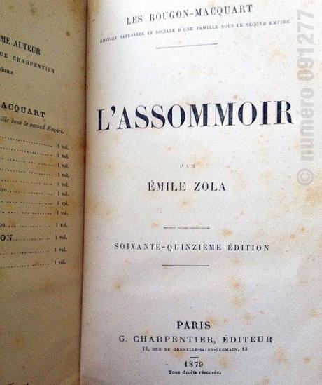 L'assommoir, Emile Zola