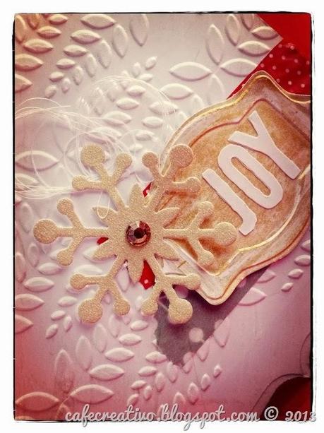 cafe creativo - sizzix big shot - christmas card pop up