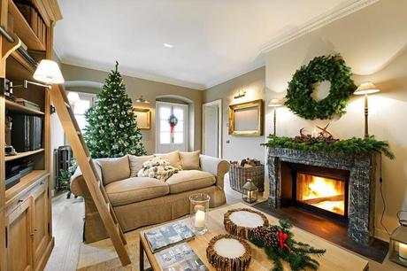 Una splendida atmosfera natalizia