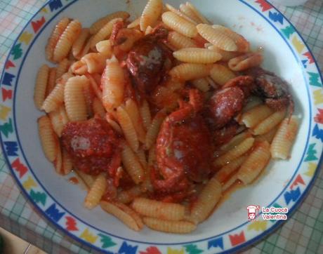 pasta con granchi