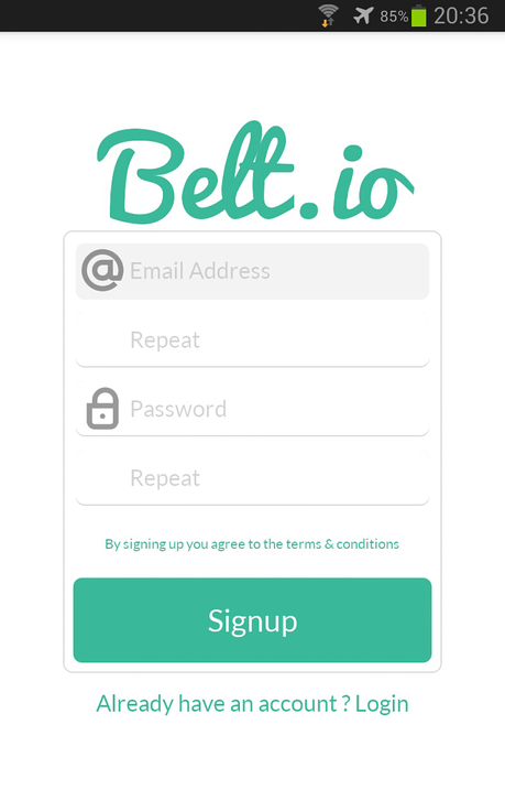 Belt, appunti nel cloud (Smartphone)