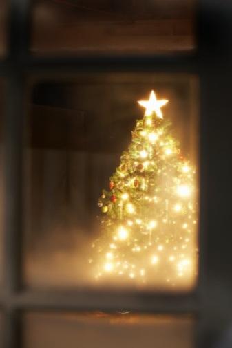 christmas-tree-behind-window