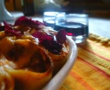 Crema di fagioli alla pizzaiola con Radicchio