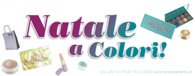 Promozione Natalizia di Neve Cosmetics.