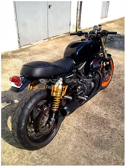 Harley Sportster 883R by Crazy Garage