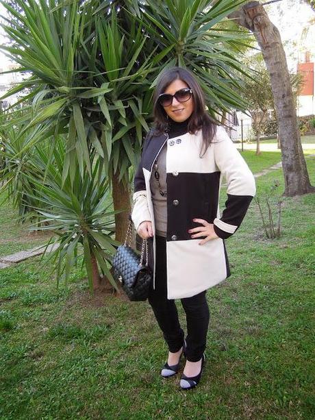 Outfit black and white da colloquio di lavoro