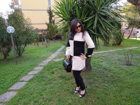 Outfit black and white da colloquio di lavoro