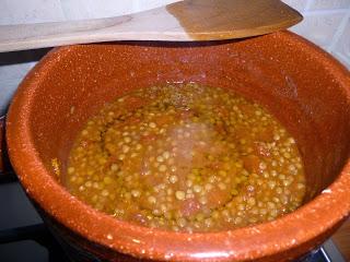 maltagliati lenticchie e pomodoro