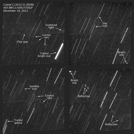 Hubble riprende la cometa ISON nel post perielio