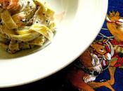 Tagliatelle caviale salmone