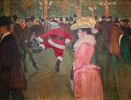 Babbo Natale nei dipinti famosi - Henri de Toulouse-Lautrec