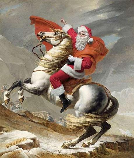 Babbo Natale nei dipinti famosi - Jacques-Louis David